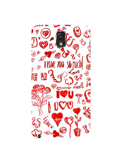 edesignhub designer silicone back cover for samsung galaxy note 3 n9000 - 10205210 - Very Small Image - 1