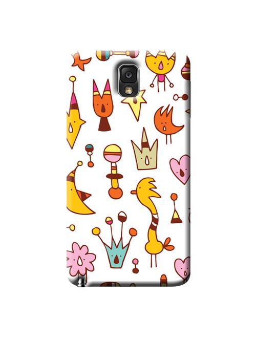 edesignhub designer silicone back cover for samsung galaxy note 3 n9000 - 10205281 - Very Small Image - 1