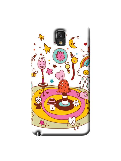 edesignhub designer silicone back cover for samsung galaxy note 3 n9000 - 10205292 - Very Small Image - 1