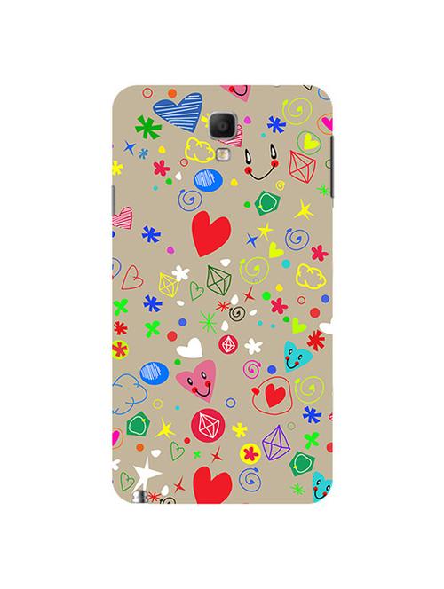 edesignhub designer silicone back cover for samsung galaxy note 3 neo sm n750 - 10205601 - Very Small Image - 1
