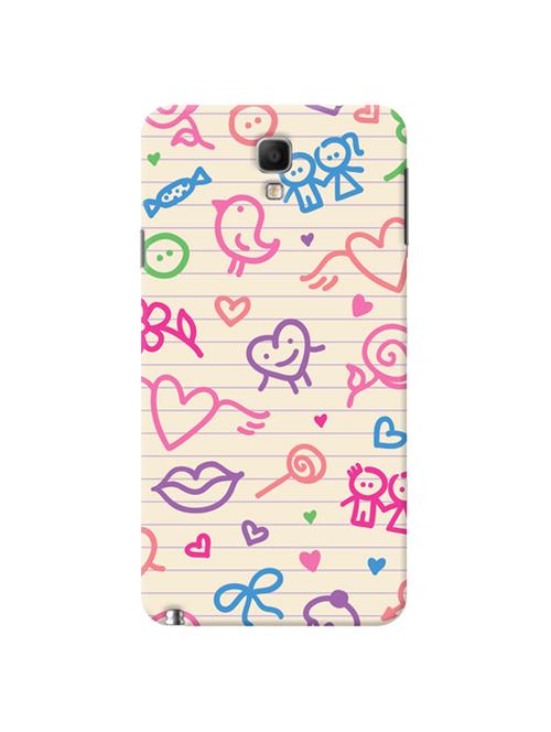 edesignhub designer silicone back cover for samsung galaxy note 3 neo sm n750 - 10205875 - Very Small Image - 1