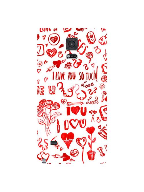 edesignhub designer silicone back cover for samsung galaxy note 4 sm n910 - 10206316 - Very Small Image - 1