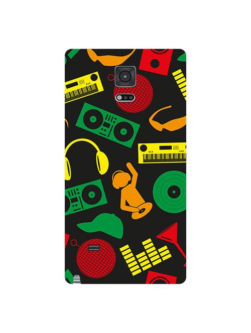 edesignhub designer silicone back cover for samsung galaxy note 4 sm n910 - 10206365 - Very Small Image - 1