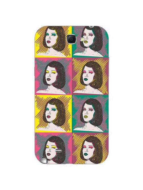 edesignhub designer silicone back cover for samsung galaxy note 2 n7100 - 10206431 - Very Small Image - 1