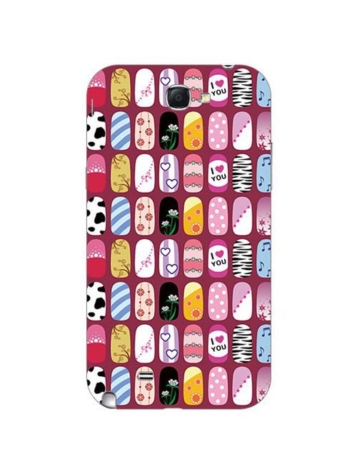 edesignhub designer silicone back cover for samsung galaxy note 2 n7100 - 10206468 - Very Small Image - 1
