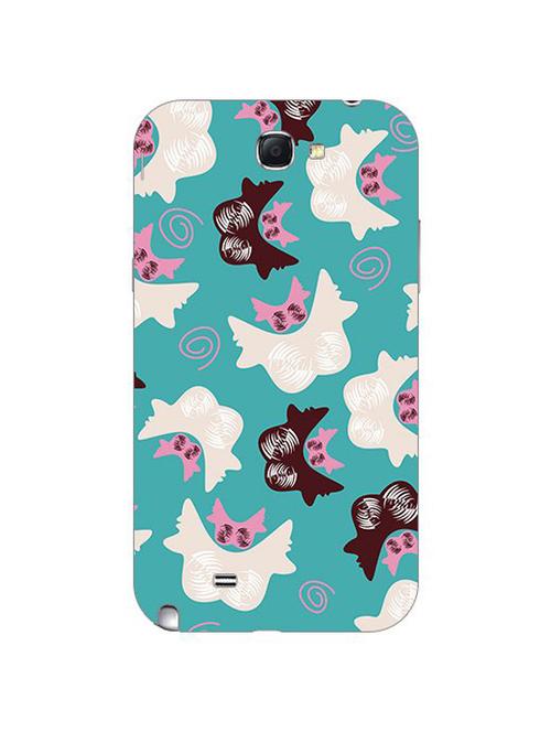 edesignhub designer silicone back cover for samsung galaxy note 2 n7100 - 10206474 - Very Small Image - 1