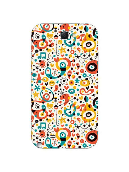 edesignhub designer silicone back cover for samsung galaxy note 2 n7100 - 10206492 - Very Small Image - 1