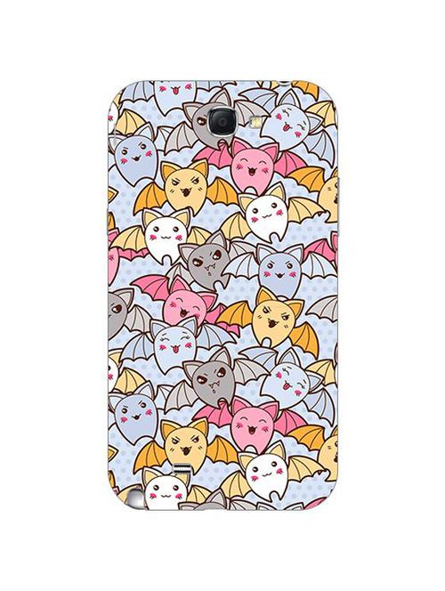 edesignhub designer silicone back cover for samsung galaxy note 2 n7100 - 10206529 - Very Small Image - 1