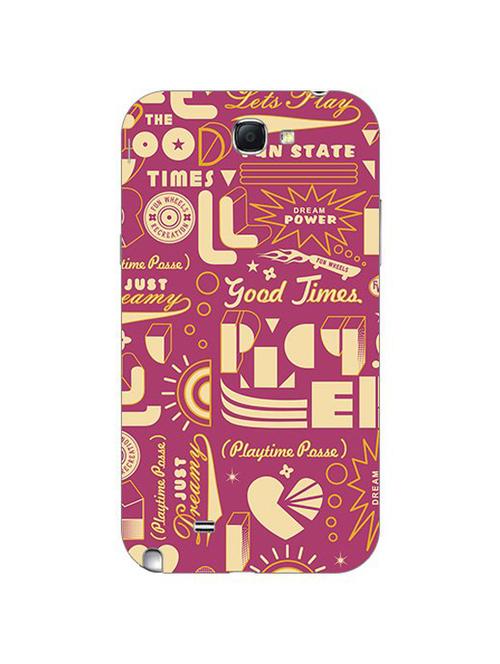 edesignhub designer silicone back cover for samsung galaxy note 2 n7100 - 10206546 - Very Small Image - 1