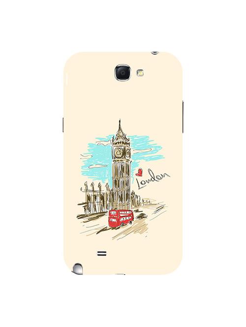 edesignhub designer silicone back cover for samsung galaxy note 2 n7100 - 10206602 - Very Small Image - 1
