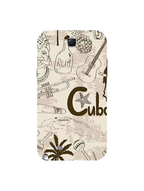 edesignhub designer silicone back cover for samsung galaxy note 2 n7100 - 10206613 - Very Small Image - 1