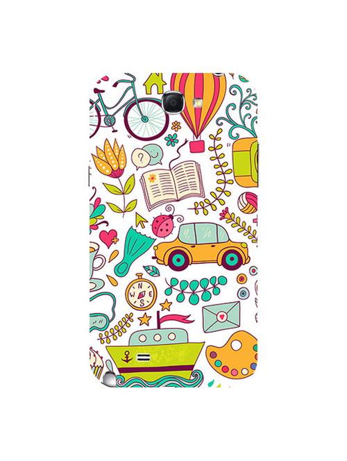 edesignhub designer silicone back cover for samsung galaxy note 2 n7100 - 10206615 - Very Small Image - 1