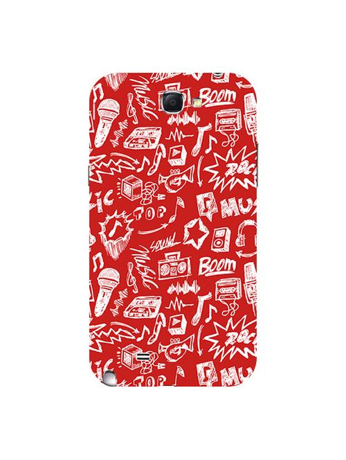 edesignhub designer silicone back cover for samsung galaxy note 2 n7100 - 10206636 - Very Small Image - 1