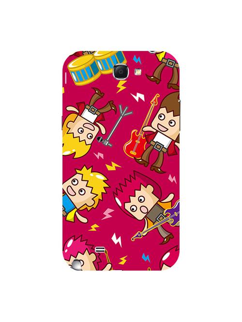 edesignhub designer silicone back cover for samsung galaxy note 2 n7100 - 10206645 - Very Small Image - 1
