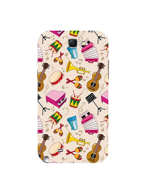 edesignhub designer silicone back cover for samsung galaxy note 2 n7100 - 10206646 - Very Small Image - 1