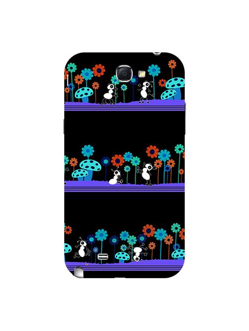 edesignhub designer silicone back cover for samsung galaxy note 2 n7100 - 10206650 - Very Small Image - 1