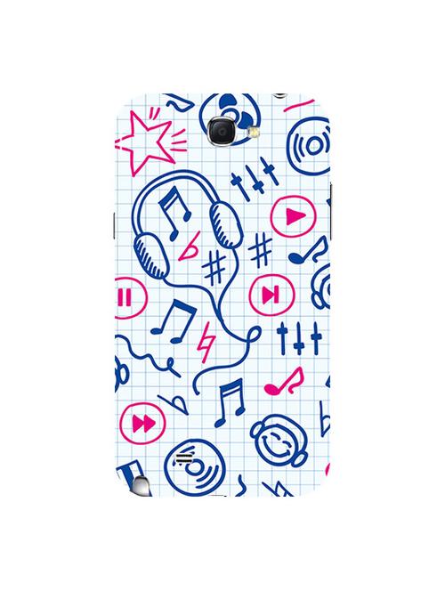 edesignhub designer silicone back cover for samsung galaxy note 2 n7100 - 10206652 - Very Small Image - 1