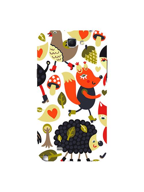 edesignhub designer silicone back cover for samsung galaxy note 2 n7100 - 10206681 - Very Small Image - 1
