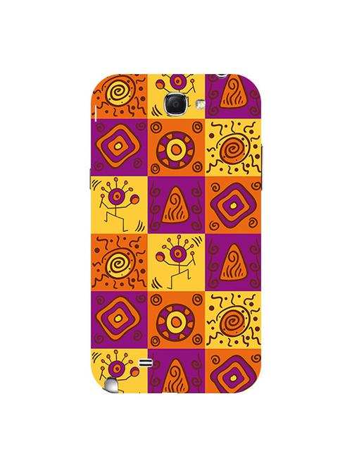 edesignhub designer silicone back cover for samsung galaxy note 2 n7100 - 10206682 - Very Small Image - 1