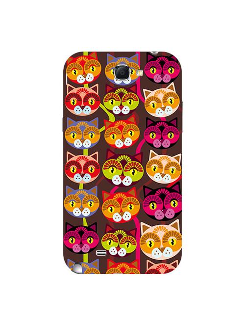 edesignhub designer silicone back cover for samsung galaxy note 2 n7100 - 10206743 - Very Small Image - 1