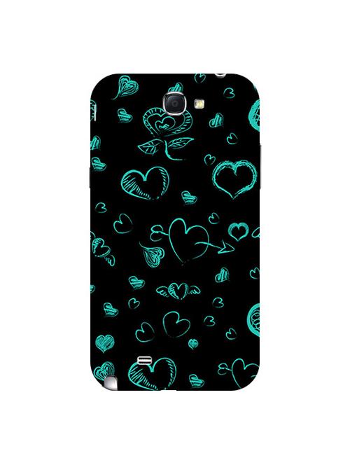 edesignhub designer silicone back cover for samsung galaxy note 2 n7100 - 10206763 - Very Small Image - 1