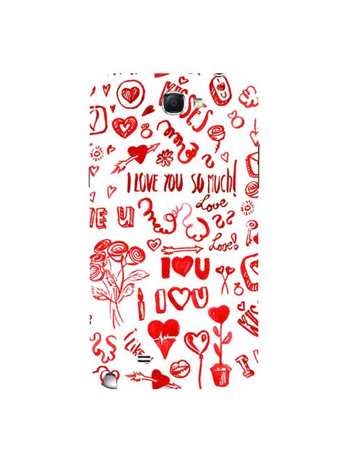 edesignhub designer silicone back cover for samsung galaxy note 2 n7100 - 10206772 - Very Small Image - 1