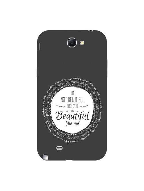 edesignhub designer silicone back cover for samsung galaxy note 2 n7100 - 10206806 - Very Small Image - 1