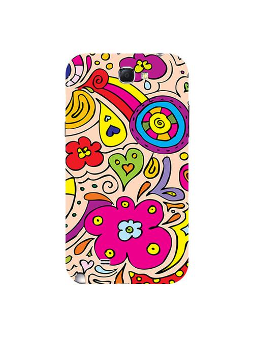 edesignhub designer silicone back cover for samsung galaxy note 2 n7100 - 10206834 - Very Small Image - 1