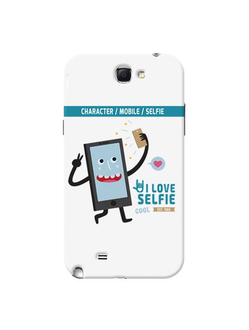 edesignhub designer silicone back cover for samsung galaxy note 2 n7100 - 10206845 - Very Small Image - 1