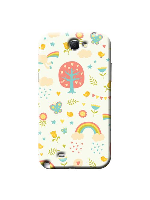 edesignhub designer silicone back cover for samsung galaxy note 2 n7100 - 10206855 - Very Small Image - 1
