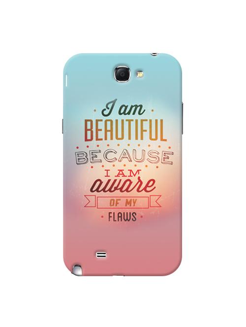 edesignhub designer silicone back cover for samsung galaxy note 2 n7100 - 10206877 - Very Small Image - 1
