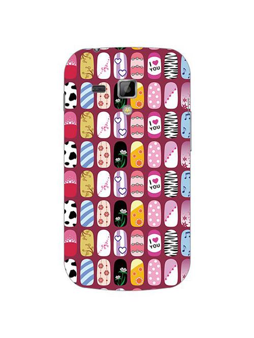edesignhub designer silicone back cover for samsung galaxy s duos s7562 - 10207219 - Very Small Image - 1