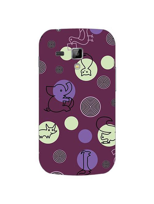 edesignhub designer silicone back cover for samsung galaxy s duos s7562 - 10207266 - Very Small Image - 1