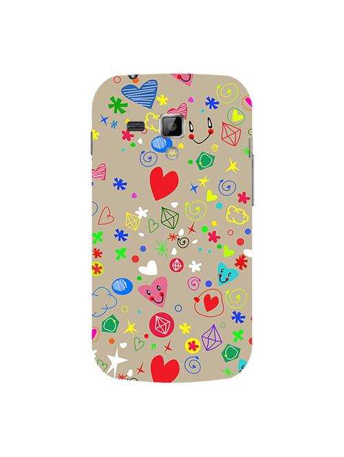 edesignhub designer silicone back cover for samsung galaxy s duos s7562 - 10207362 - Very Small Image - 1