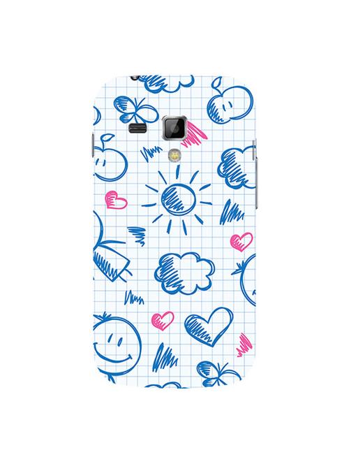 edesignhub designer silicone back cover for samsung galaxy s duos s7562 - 10207414 - Very Small Image - 1