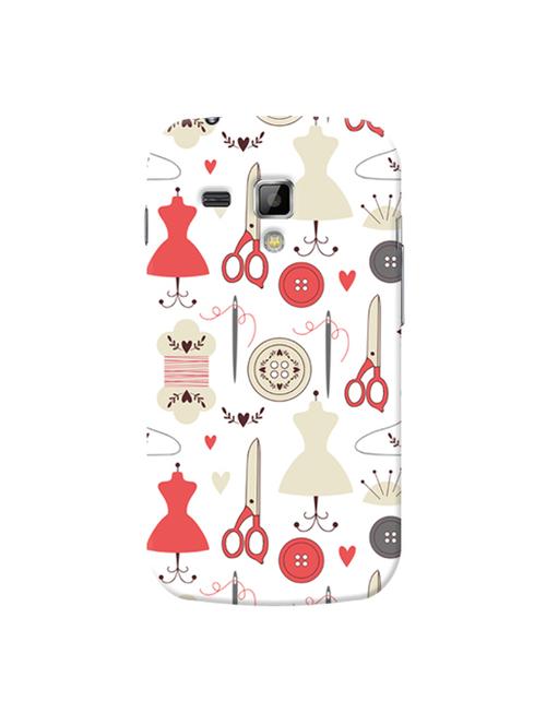 edesignhub designer silicone back cover for samsung galaxy s duos s7562 - 10207618 - Very Small Image - 1