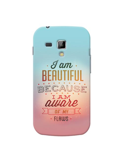 edesignhub designer silicone back cover for samsung galaxy s duos s7562 - 10207629 - Very Small Image - 1