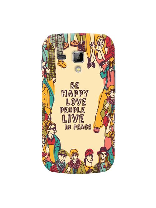 edesignhub designer silicone back cover for samsung galaxy s duos s7562 - 10207632 - Very Small Image - 1