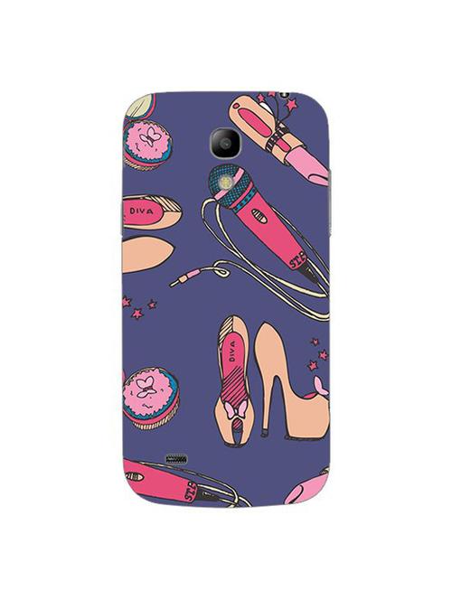 edesignhub designer silicone back cover for samsung galaxy s4 mini i9190 - 10207794 - Very Small Image - 1