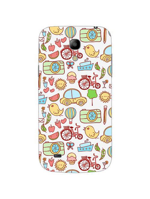 edesignhub designer silicone back cover for samsung galaxy s4 mini i9190 - 10207812 - Very Small Image - 1