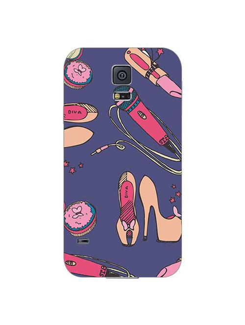 edesignhub designer silicone back cover for samsung galaxy s5 sm g900 - 10207941 - Very Small Image - 1