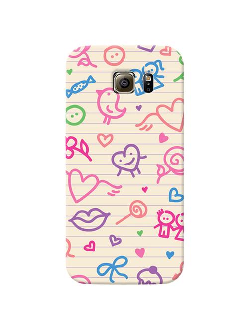 edesignhub designer silicone back cover for samsung galaxy s6 sm g920 - 10208885 - Very Small Image - 1