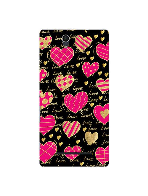 edesignhub designer silicone back cover for sony xperia c3 - 10210376 - Very Small Image - 1
