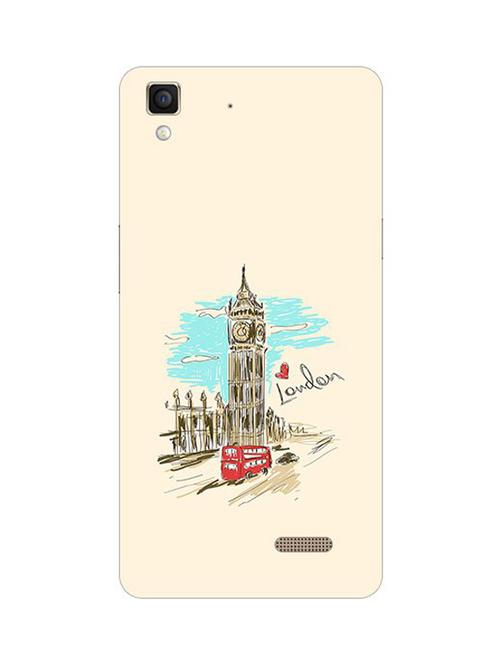 edesignhub designer silicone back cover for oppo r7 lite - 10217855 - Very Small Image - 1