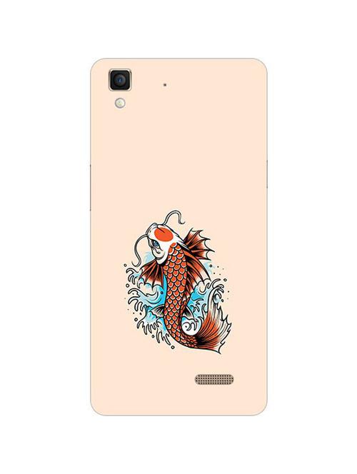 edesignhub designer silicone back cover for oppo r7 lite - 10217884 - Very Small Image - 1