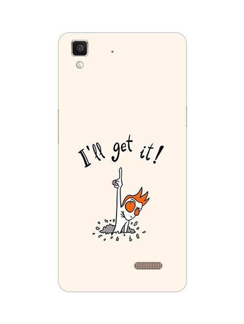 edesignhub designer silicone back cover for oppo r7 lite - 10218035 - Very Small Image - 1