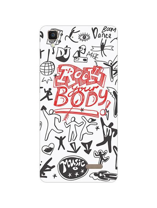 edesignhub designer silicone back cover for oppo r7 lite - 10218160 - Very Small Image - 1