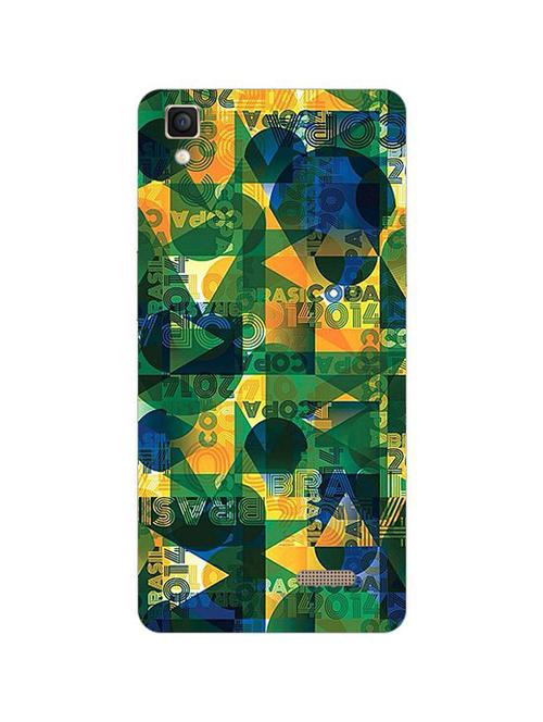 edesignhub designer silicone back cover for oppo r7 lite - 10218504 - Very Small Image - 1