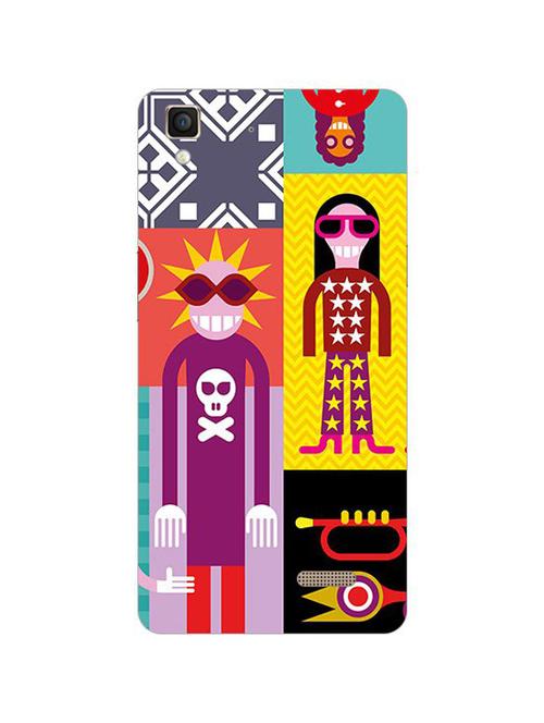 edesignhub designer silicone back cover for oppo r7 lite - 10218555 - Very Small Image - 1