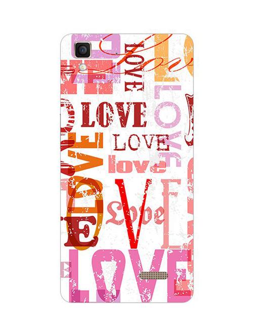 edesignhub designer silicone back cover for oppo r7 lite - 10218603 - Very Small Image - 1